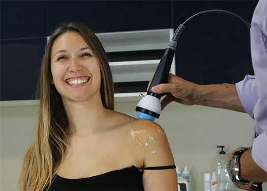 StemWave acoustic wave therapy at Juarez Chiropractic in Chicago